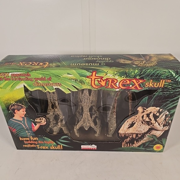 Other - Geolinea Fossil Replicas T-Rex Dinosaur Skull High‎ Definition 1:10 Replica